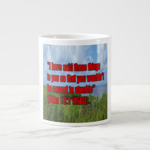 Caneca De Café Grande João 16:1 WEBU Mug