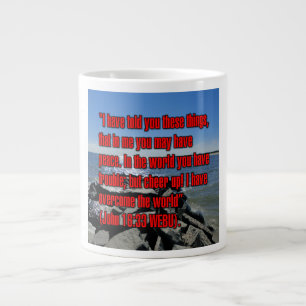 Caneca De Café Grande João 16:33 WEBU Mug