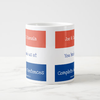Caneca De Café Grande Joe & Kamala - Especialidade Mug