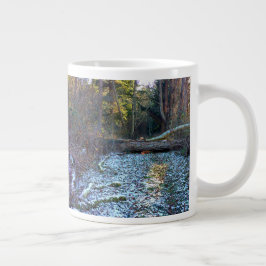 Caneca De Café Grande Jogo de amantes de cães da neve Murphy Light