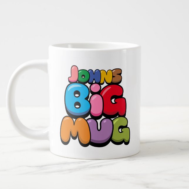 Caneca De Café Grande Johns Big Mug (Esquerda)