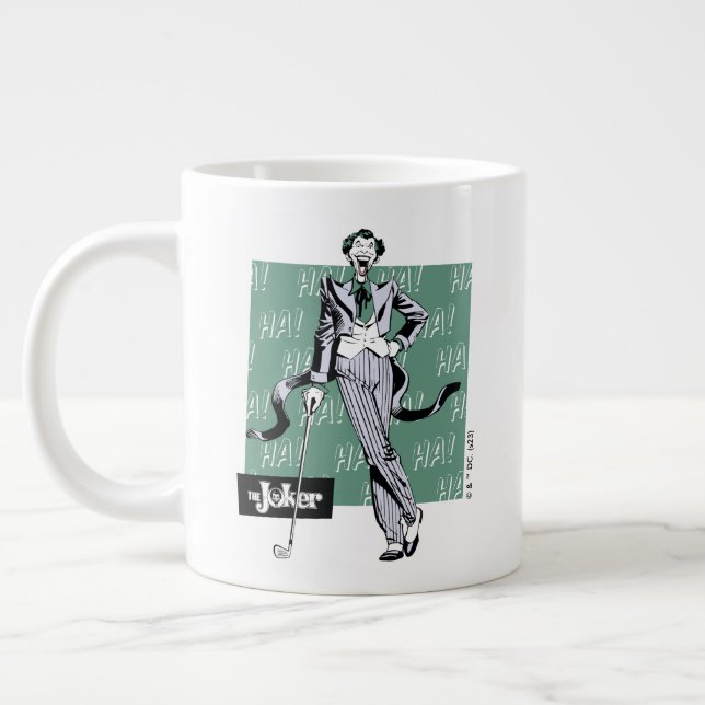 Caneca De Café Grande Joker com Golf Club (Esquerda)