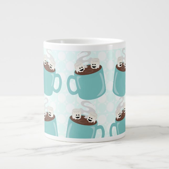 Caneca De Café Grande Joy Chocolate Quente (Frente)
