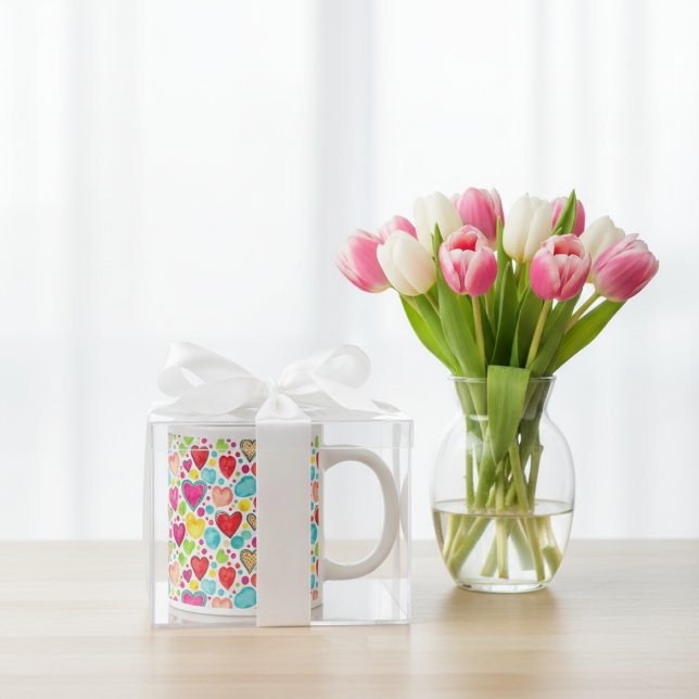 Caneca De Café Grande Joyful Love Mug Gift for Any Occasion (Criador carregado)