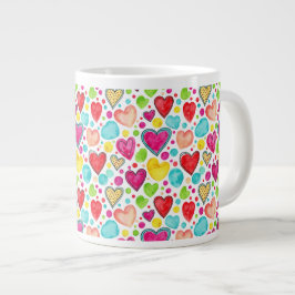 Caneca De Café Grande Joyful Love Mug Gift for Any Occasion
