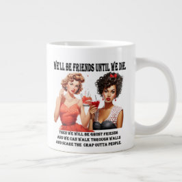 Caneca De Café Grande JUMBO Bestie Mug