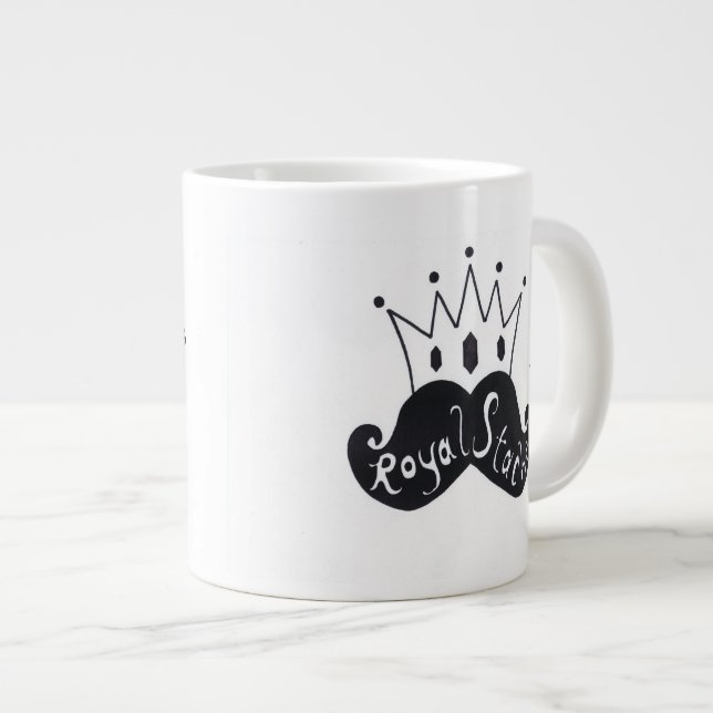 Caneca De Café Grande Jumbo Coffee Mug (Frente Esquerda)