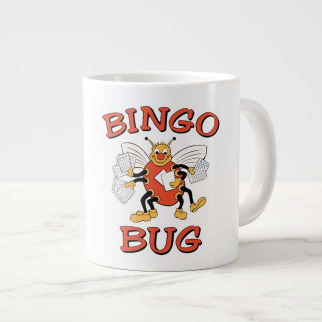 Caneca De Café Grande Jumbo Mug (Frente Esquerda)