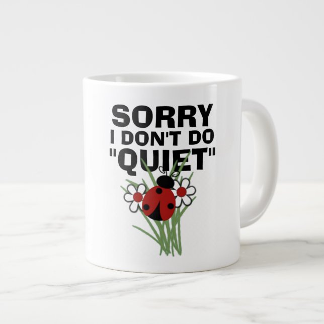Caneca De Café Grande Jumbo Mug (Frente Esquerda)