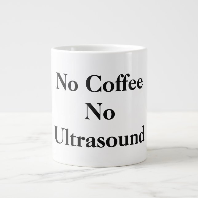 Caneca De Café Grande Jumbo Mug (Frente)