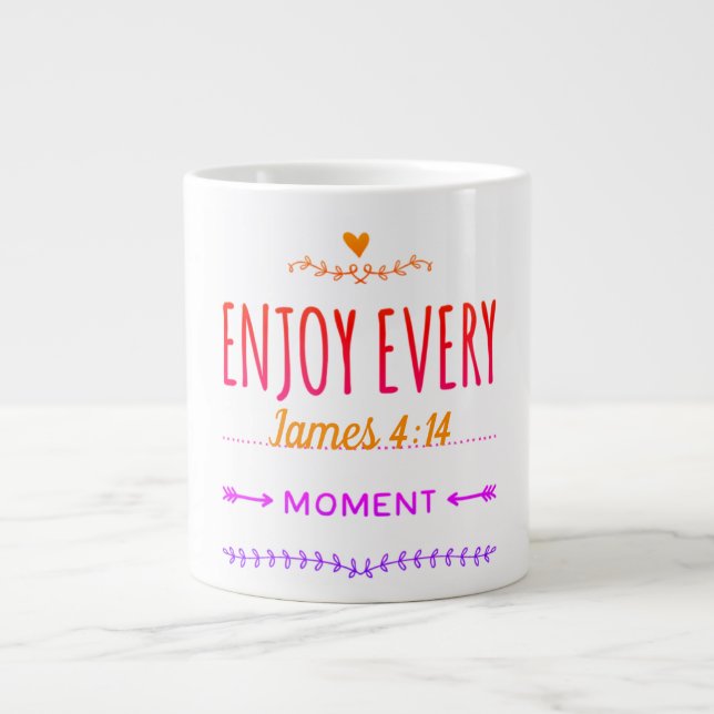 Caneca De Café Grande Jumbo Mug (Frente)