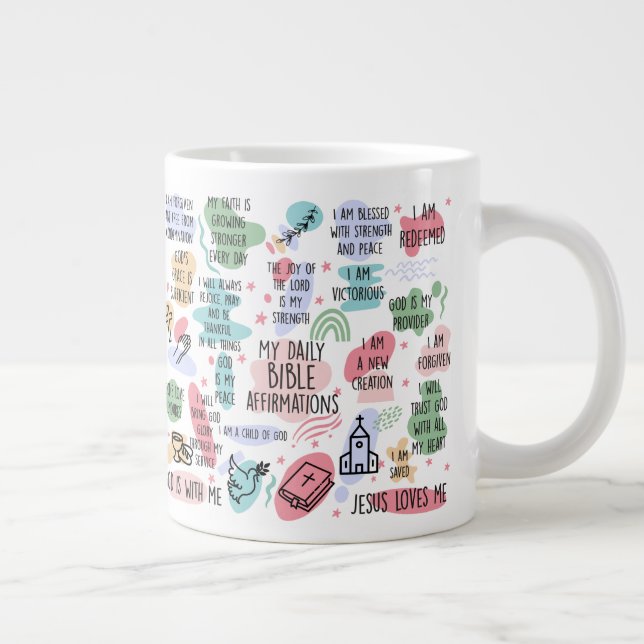 Caneca De Café Grande Jumbo Mug (Direita)