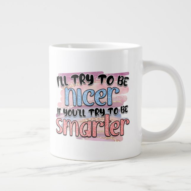 Caneca De Café Grande Jumbo Mug (Direita)