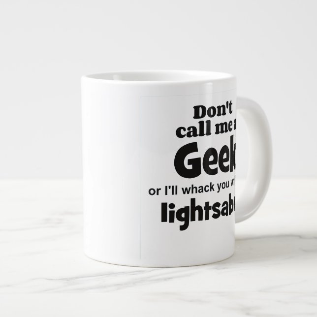 Caneca De Café Grande Jumbo Mug (Frente Esquerda)