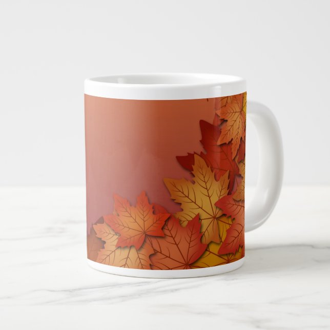 Caneca De Café Grande Jumbo Mug (Frente Esquerda)