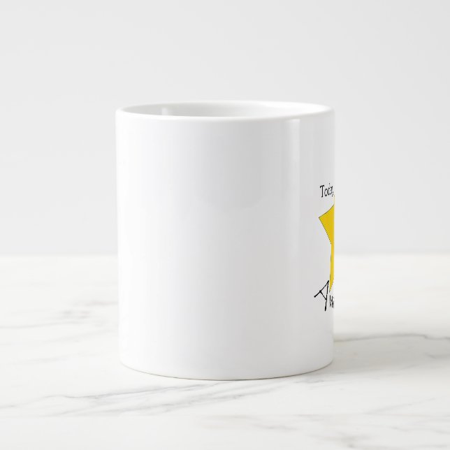 Caneca De Café Grande Jumbo Mug (Frente)