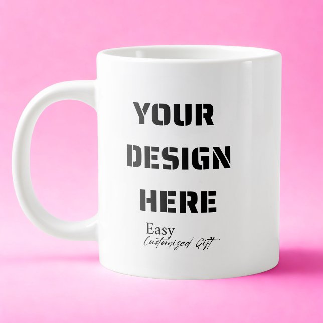 Caneca De Café Grande Jumbo Mug 20oz. (Criador carregado)