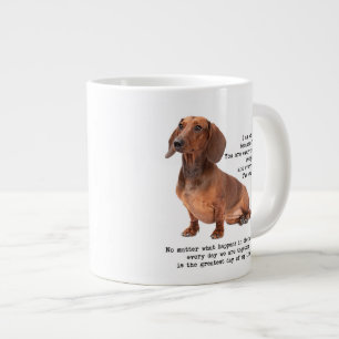 Caneca De Café Grande Jumbo Mug Dachshund