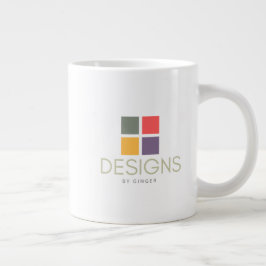 Caneca De Café Grande Jumbo Mug De Design Personalizado