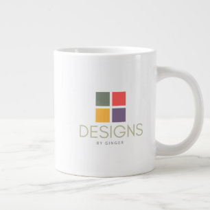 Caneca De Café Grande Jumbo Mug De Design Personalizado