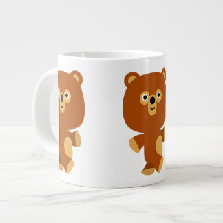 Caneca De Café Grande Jumbo Mug de Urso de Cartoon Bonito Assertivo