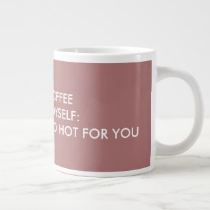 CANECA DE CAFÉ GRANDE JUMBO MUG PARA ELA.