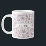 Caneca De Café Grande Jumbo Mug Romântico com Poema - Presente Versátil<br><div class="desc">Caneca Romântica - Radiação do Jardim Vermelho | Presente de Poema Personalizado | Aniversário, Noivado, Nikah ou Bridal Keepsasaame | Mug Floral Elegante. Uma caneca que fala do coração — Poesia Romântica, Design Eterno e Beleza do Dia. Alguns presentes sussurram verdades profundas. Esta magnífica caneca de cerâmica jumbo, parte da...</div>