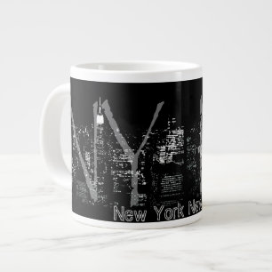Caneca De Café Grande Jumbo New York Café Mug NYC - Copa Personalizada