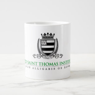 Caneca De Café Grande Jumbo Novo Santo Thomas Institute Mug