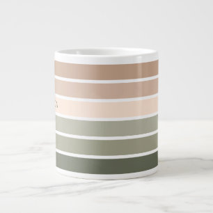 Caneca De Café Grande Jumbo Personalizado De Retretação Neutra