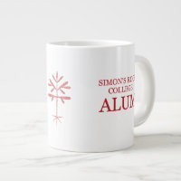 Jumbo "SRC Alum" Mug com Sapling Vermelho