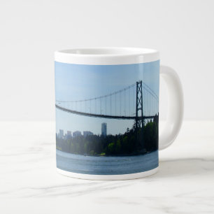 Caneca De Café Grande Jumbo Vancouver Copo de Café Mug Canada Souvenir 