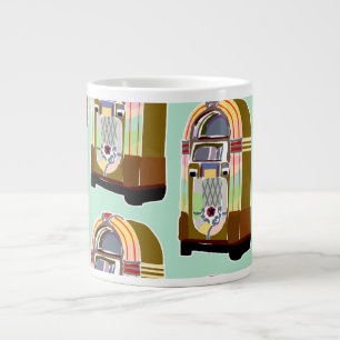 Caneca De Café Grande Jumpin Jukeboxes