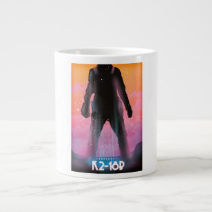 Caneca De Café Grande K2-18b arte espacial exoplanetária