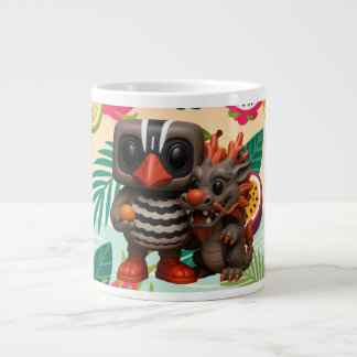 Caneca De Café Grande Kagu E Dragon