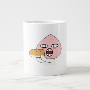 Caneca De Café Grande Kakao Emoticons - Edição Charmosa Apeach