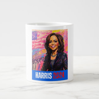 CANECA DE CAFÉ GRANDE KAMALA HARRIS 2024
