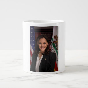 Caneca De Café Grande Kamala Harris Candidato ao Presidente EUA 2024