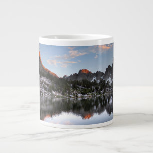 Caneca De Café Grande Kearsarge Lake Sunset - Sierra Nevada