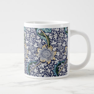 Caneca De Café Grande Kennet Floral Pattern - William Morris