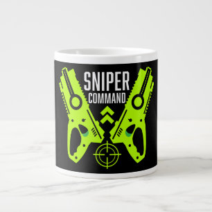 Caneca De Café Grande Kids Toy Gun Batalha Natal
