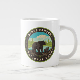 Caneca De Café Grande Kings Canyon - Parques Nacionais