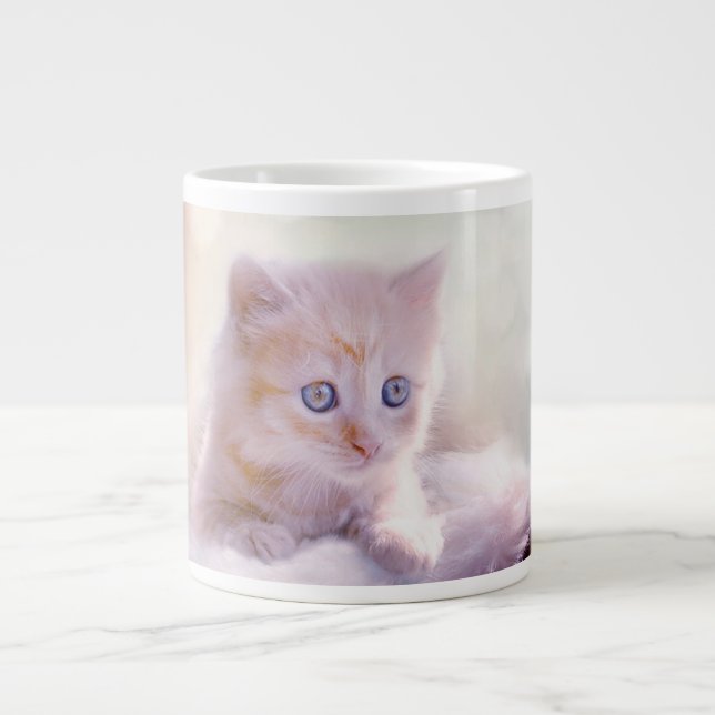 Caneca De Café Grande Kitten (Frente)