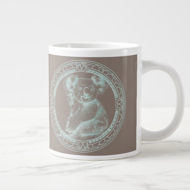 Caneca De Café Grande KOALA - Mug, Copa (Direita)