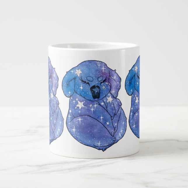Caneca De Café Grande Koala named Seven (Frente)