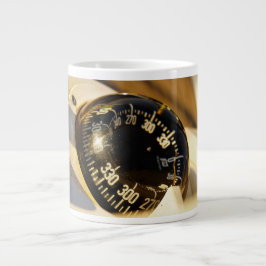 Caneca De Café Grande Kompas helpt navigeren en koer behouden. 
