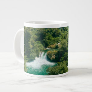 Caneca De Café Grande Krka Waterfall - Parque Nacional de Krka - Croácia