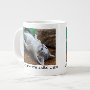 Caneca De Café Grande Kudzu e a crise existencial