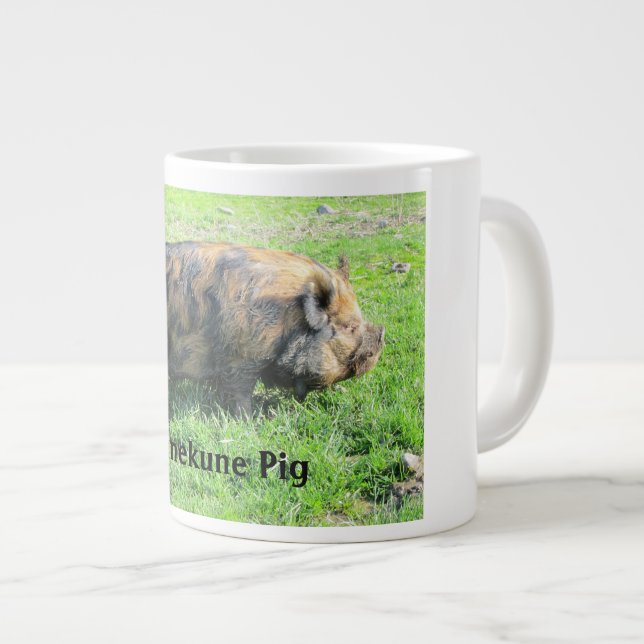 Caneca De Café Grande Kunekune Jumbo Mug (Frente Esquerda)