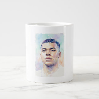 Caneca De Café Grande Kylian Mbappe